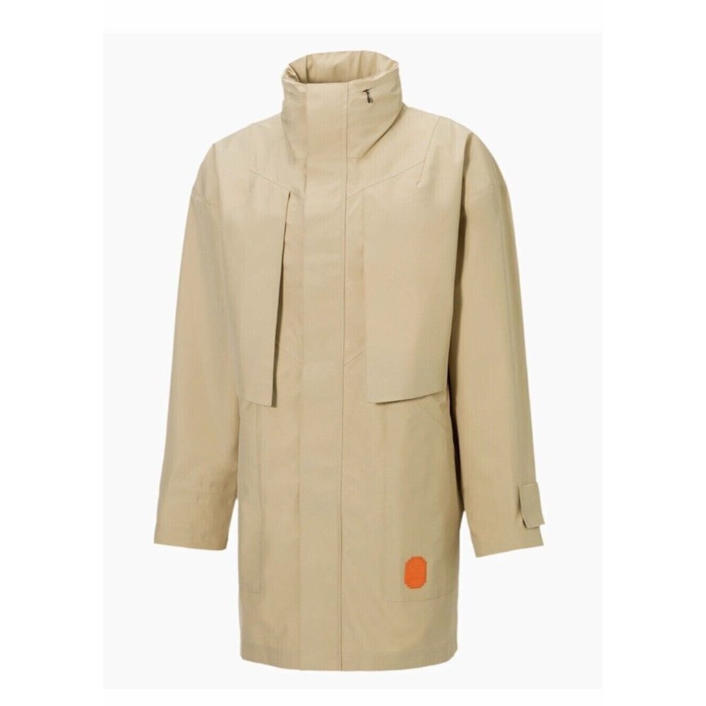 Men PUMA x PRONOUNCE PEBBLE Zip-up Jacket Hidden Hood $500 532140 20 Size S